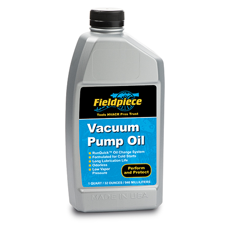 OIL32 VACUUM PUMP OIL (QUARTS) FIELDPIEC - Lubricants and Oils